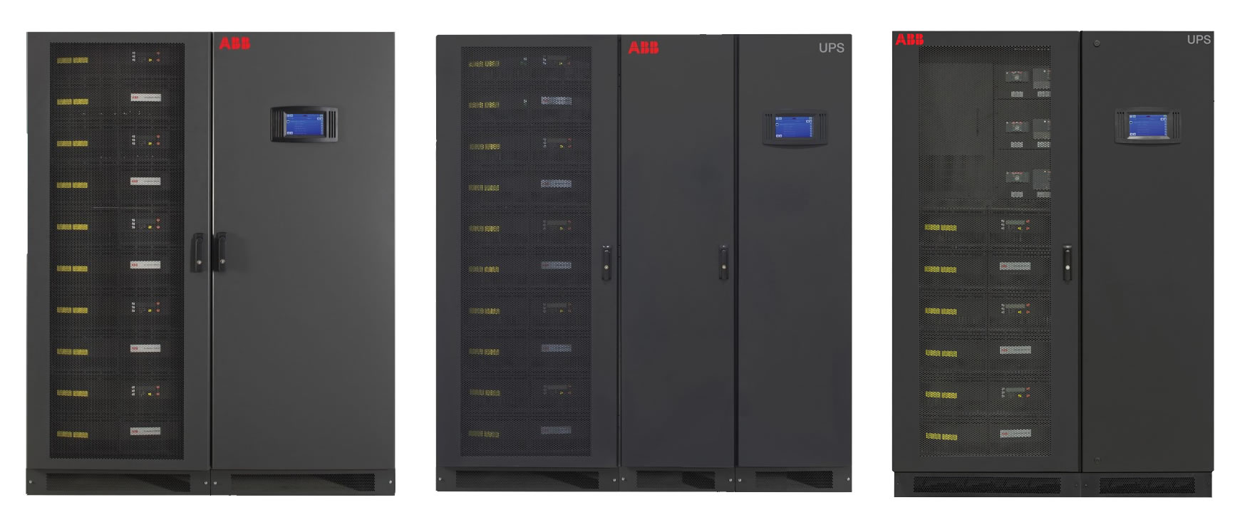 Industrial UPS cabinets from ABB for reliable power protection and management.